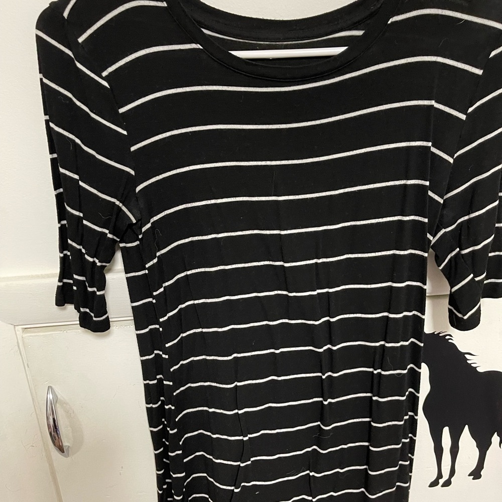 Stripped long shirt